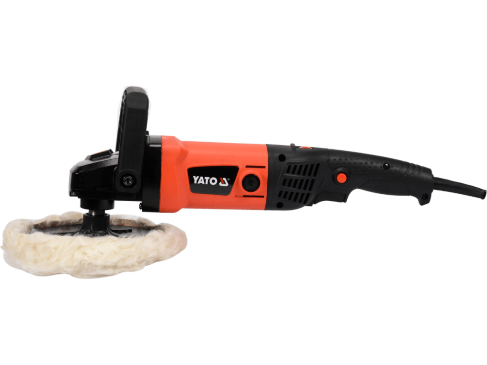 საპრიალებელი კუთხსახეხი (ბალგარკა) YATO YT-82195 • 1200W სიმძლავრე • 180 მმ დისკო • 600–3000 ბრუნი/წთ სურათი