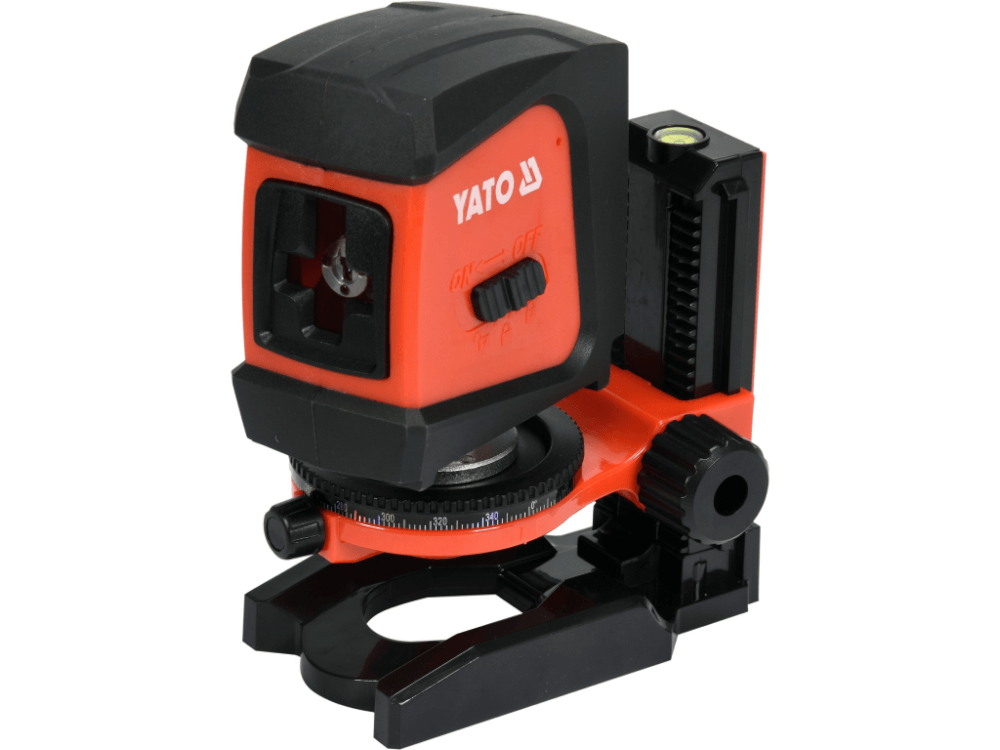 ლაზერული თარაზო YATO YT-30425 • 1 კგ წონა • ზუსტი და მყარი კონსტრუქცია • იდეალური გასწორებისთვის სურათი