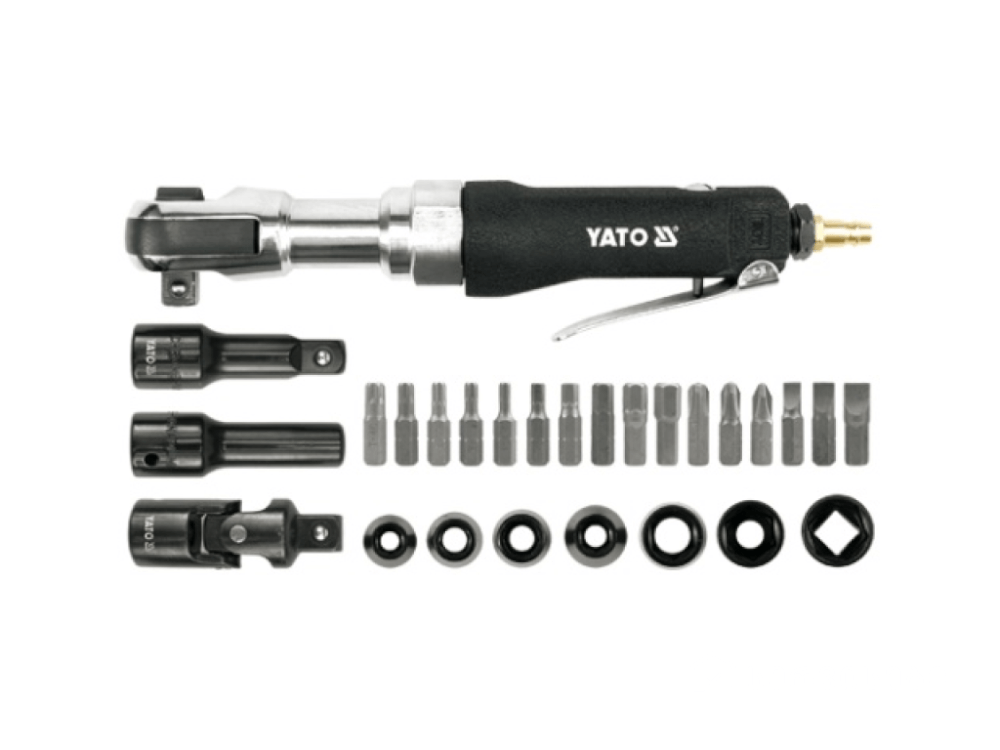 ქანჩის პნევმატური მოსახსნელი YATO YT-0982 • 68Nm ბრუნვით • გამძლე კონსტრუქცია • ტექნიკური სიზუსტისთვის სურათი