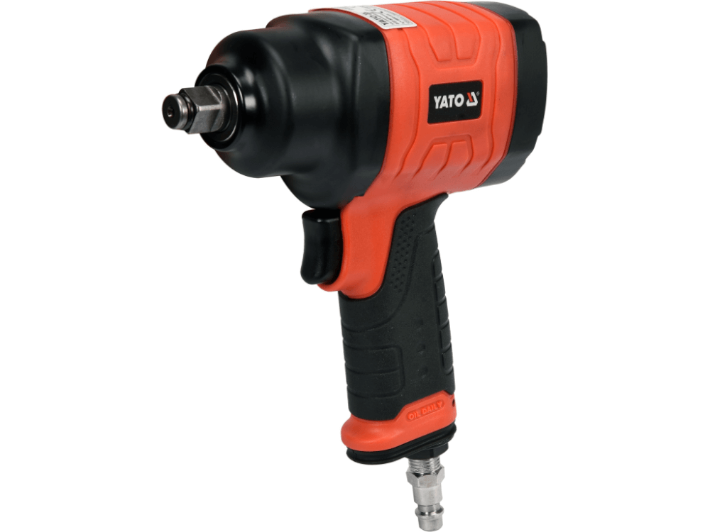ქანჩის პნევმატური მოსახსნელი YATO YT-09506 • 600Nm ბრუნვით • 9800 ბრ/წთ სიჩქარით • მაღალი წარმადობით სურათი