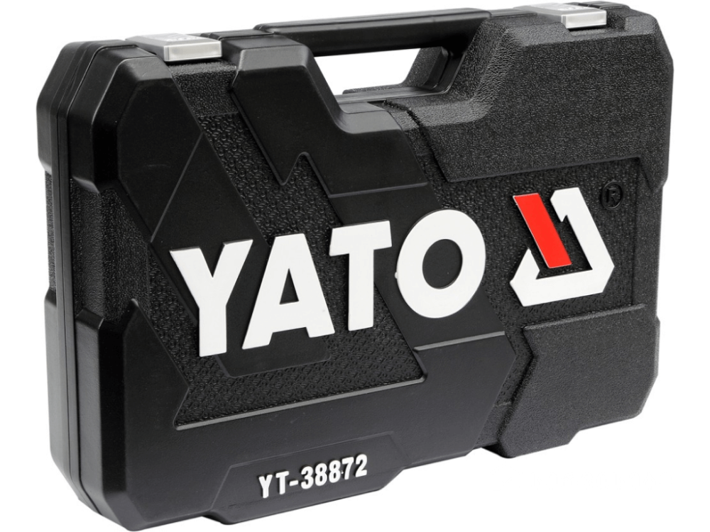 ქანჩის გასაღების ნაკრები _YATO YT-38872_ • 128-ცალიანი კომპლექტი • მრავალფუნქციური და გამძლე დიზაინით სურათი