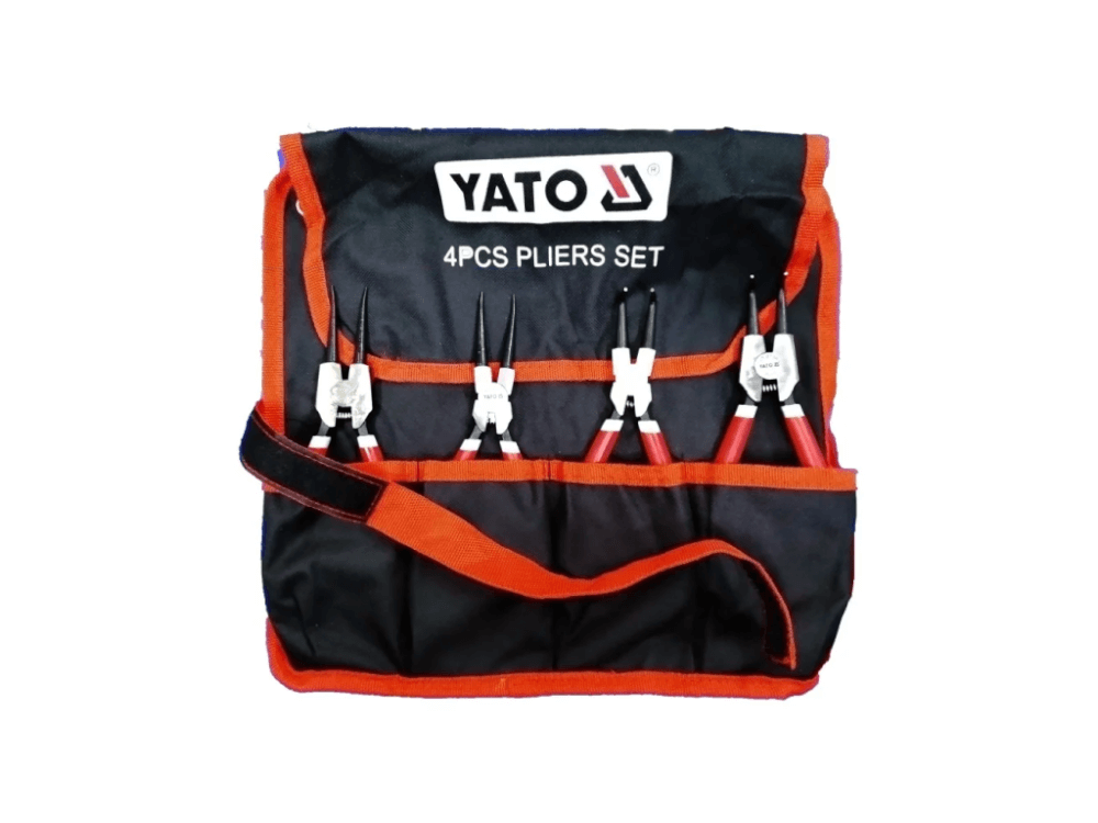 ბრტყელტუჩას ნაკრები YATO YT-39615 • 4-ცალიანი • გამძლე და პრაქტიკული ხელსაწყოები სურათი