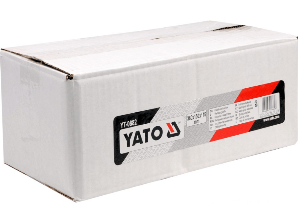 ხელსაწყოების ყუთი YATO YT-0882 • კომპაქტური და გამძლე კონსტრუქცია სურათი