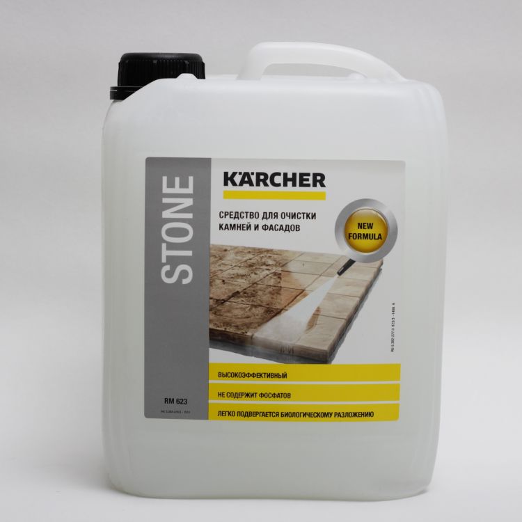 ქაფი ქვის ზედაპირისთვის karcher Stone and cladding cleaner cleaning agen სურათი