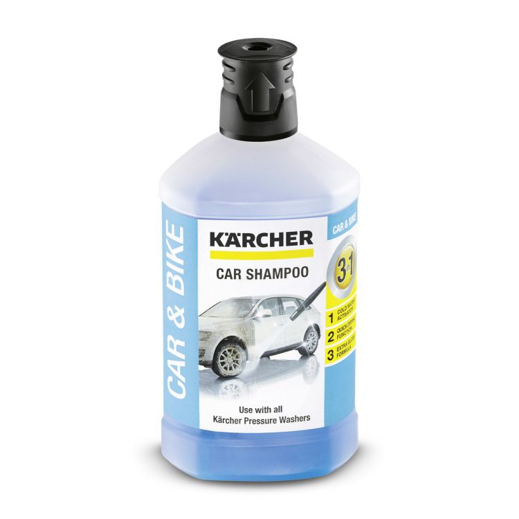 საავტომობილო ქაფი karcher  Car shampoo cleaning agents 610, 3in1, 1 სურათი