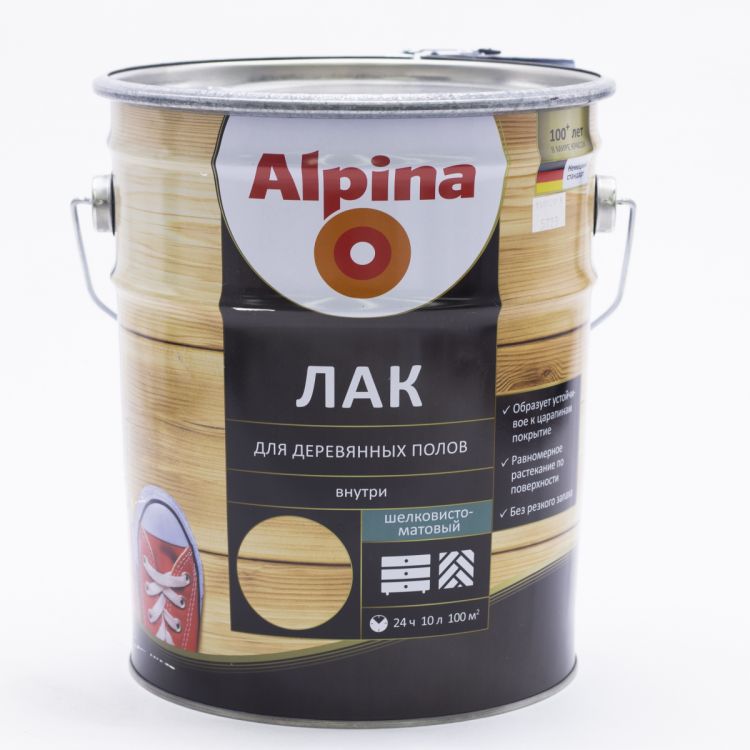 პარკეტის ლაქი AX BY AP HolzBodenLack SM 10 LT სურათი