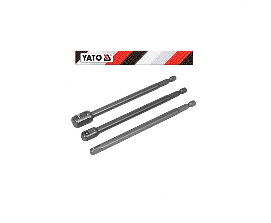 გადამყვანი YATO YT-04628, HEX-1/4" 3/8" 1/2" 3ც სურათი