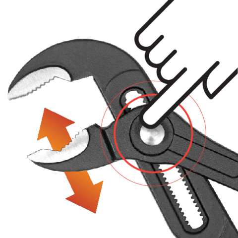 მილის ქანჩის გასახსნელი გასაღები YATO YT-20891, 240 მმ სურათი