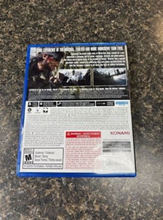 Metal Gear Solid Snake Eater დისკი PS5 სურათი