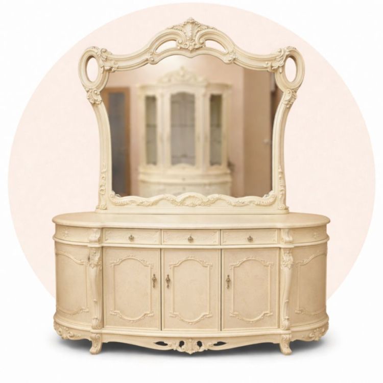 მისაღები ოთახის ავეჯის დიდი არჩევანი - კლასიკური და რუმინული მოდელები სურათი