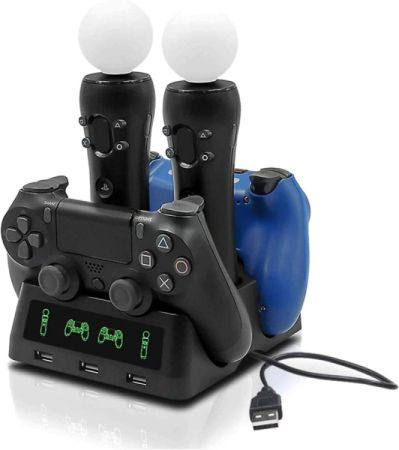 PS4 Controller Charging Station სურათი