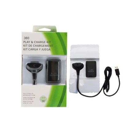 Xbox 360 PLAY & CHARGER KIT სურათი