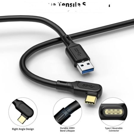 5m Oculus Link Cable for Oculus Quest 2 and Quest 3 with Cha სურათი