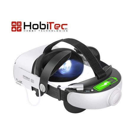 Oculus Quest 2 Elite Head Strap with 6800Mh Battery სურათი