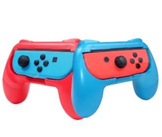Nintendo Switch - Joy Con Wheel Pair + grips სურათი