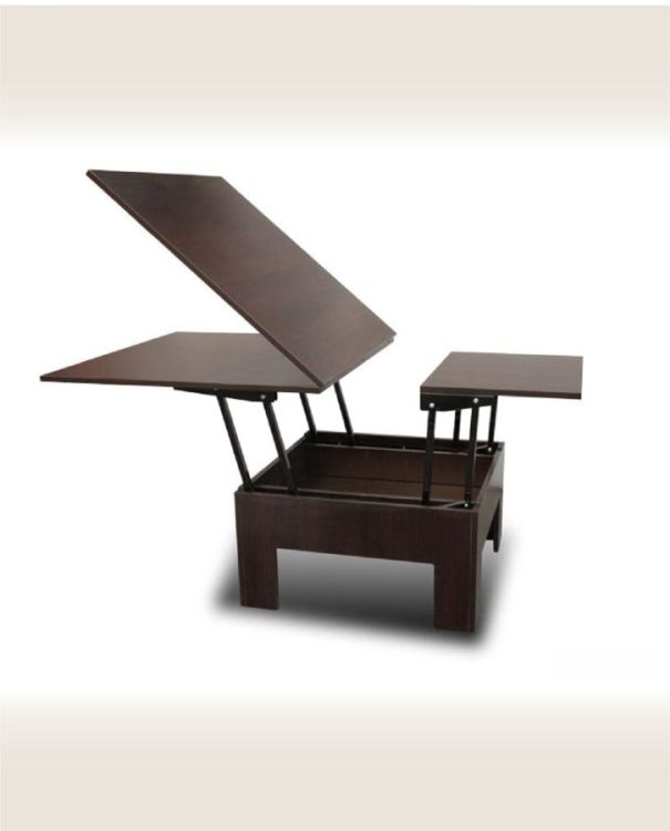 ჟურნალების მაგიდა – გასაშლელი და მრავალფუნქციური სურათი