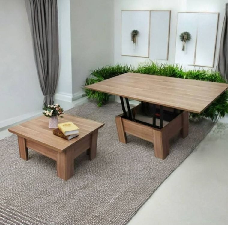 მისაღები ოთახის ჟურნალების მაგიდა – დახვეწილი კლასიკური დიზაინი სურათი