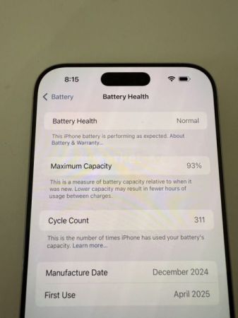 iphone 16 pro max white 256gb სურათი