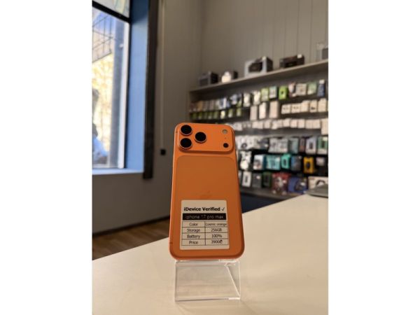 Iphone 17 Pro Max, 256Gb, 100% სურათი