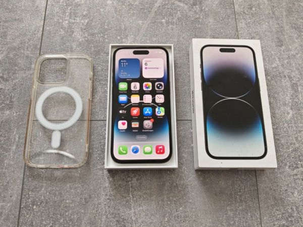 IPHONE 14 PRO 256GB SPACE BLACK Dual Sim ახალივით LIKE NEW სურათი