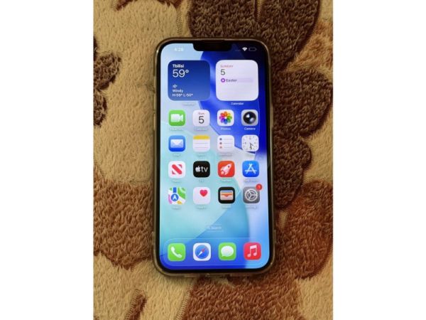 iPhone 13 Pro Max Sierra Blue 128Gb იდეალურ მდგომარეობაში სურათი