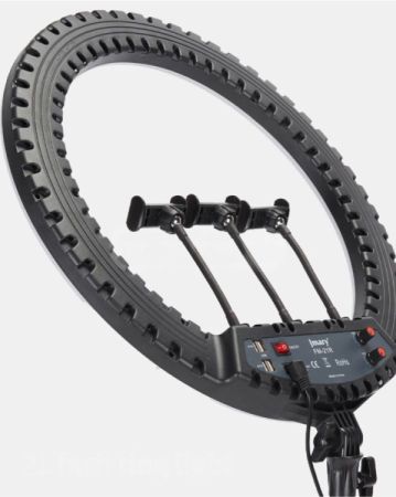 Jmary 21ინჩიანი ring light+2.1მ შტატივი! სურათი