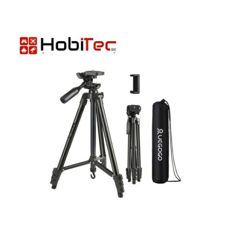 51-inch Adjustable Camera Tripod შტატივი სურათი