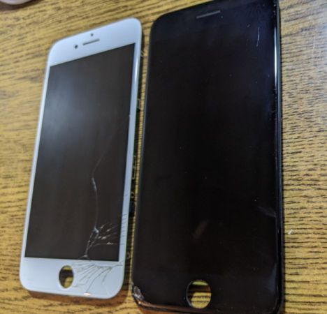 სასწრაფოდ iohone 7 ის 2 ცალი ეკრანი იაფად სურათი