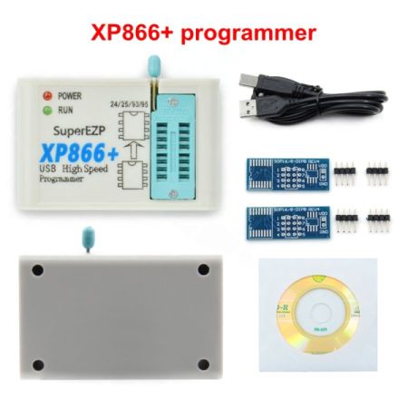 XP866 SPI FLASH Programmer BIOS Chip პროგრამატორი სურათი