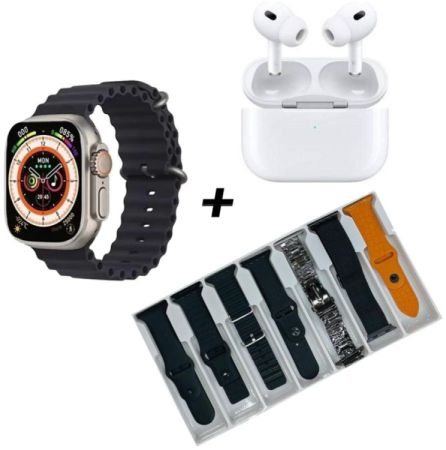 სმარტ საათი ULTRA 3 SMART WATCH + EARPHONES სურათი