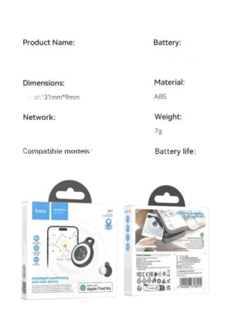 GPS ტრეკერი Hoko E91-c ცხოველებისთვის წყალგამძლე სურათი