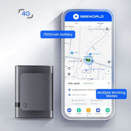 ☆ SEEWORLD W15L Car GPS Tracker მანქანის ჯიპიესი ☆ სურათი