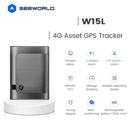 ☆ SEEWORLD W15L Car GPS Tracker მანქანის ჯიპიესი ☆ სურათი