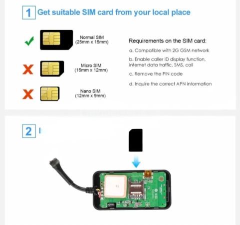 ჯიპიეს მოწყობილობა gps tracker სურათი