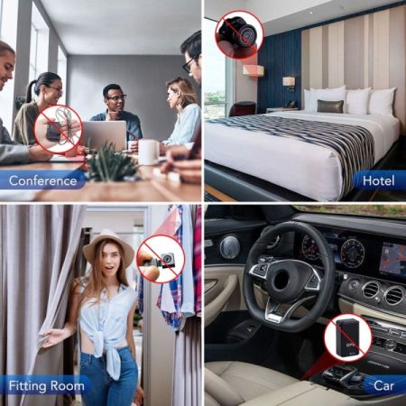 GPS ტრეკერის დეტექტორი ვიდეოს detecotr სურათი