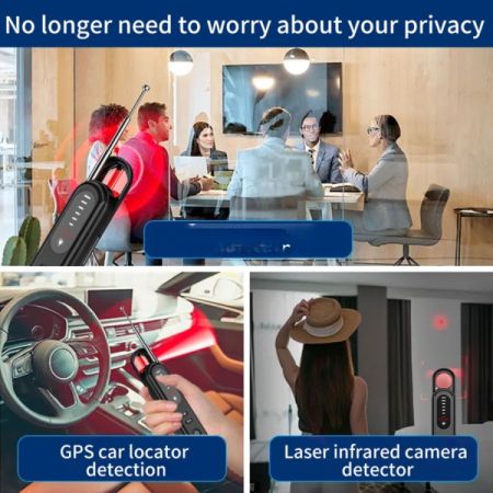 GPS ტრეკერის დეტექტორი ვიდეოს detecotr სურათი