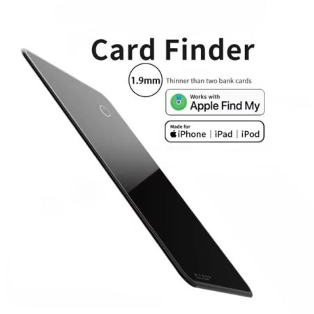 GPS ტრეკერი MFi Certified air Tag Wallet Finder with NFC Fun სურათი