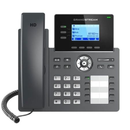 სტაციონარული ტელეფონი Grandstream GRP2604P, IP Phone, 6 SIP, სურათი