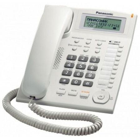 სტაციონარული ტელეფონი Panasonic KX-TS2388UAW, Analog Telepho სურათი