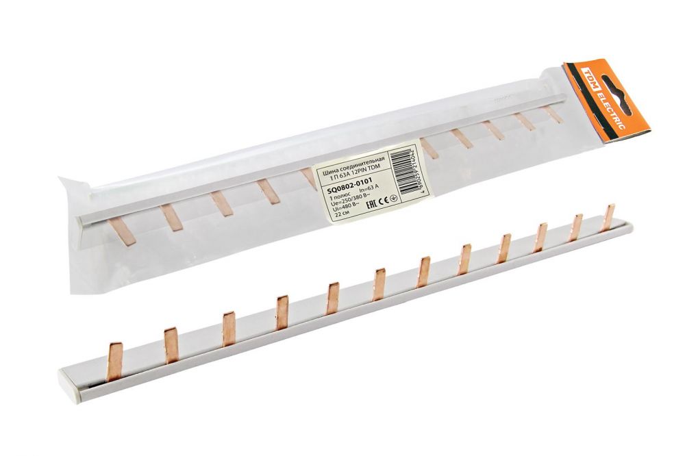 შემაერთებელი სავარცხელი  1პ 63ა პინ.12ბ.  SQ0802-0101 TDM სურათი