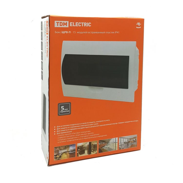 კარადა ЩРВ-15 მოდულით შიდა მონტაჟის IP41   SQ0902-0010 TDM სურათი