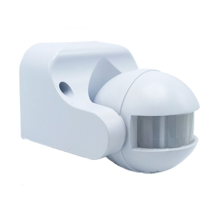 მოძრაობის დედექტორი კედლის  ДДС-02 1100Вт, 5-480с, 12м,  180гр, IP44,   SQ0324-0007 TDM სურათი