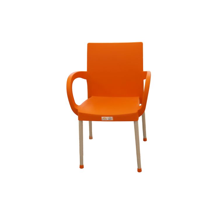 პლასტმასის სკამი HOLIDAY ჰკ-420ო ალუმინის სტაფილოსფერი სურათი