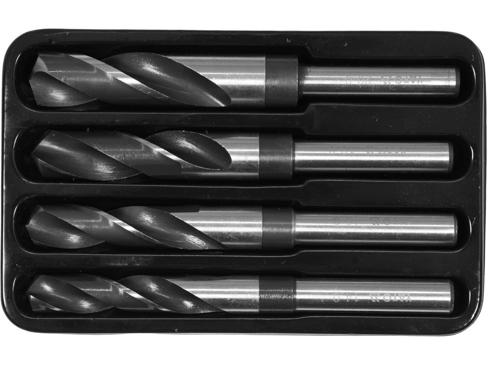 ბურღის პირების ნაკრები YATO YT-44625, 4 ც – 14–20 მმ დიაპაზონში მძლავრი ბურღვისთვის ლითონზე და მყარ ზედაპირებზე სურათი