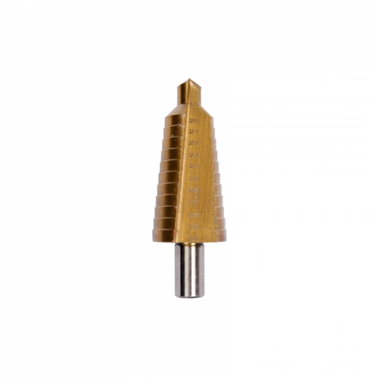 კონუსური ბურღი YATO YT-44746, 10–30 მმ – მრავალსაფეხურიანი ბურღვის მძლავრი და ზუსტი ინსტრუმენტი სურათი