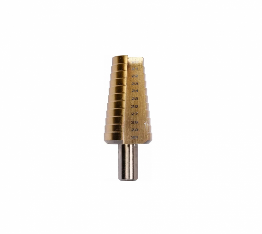 კონუსური ბურღი YATO YT-44747, 20–30 მმ – ზუსტი და ძლიერი ბურღვის ინსტრუმენტი ფართო ჭრებისთვის სურათი