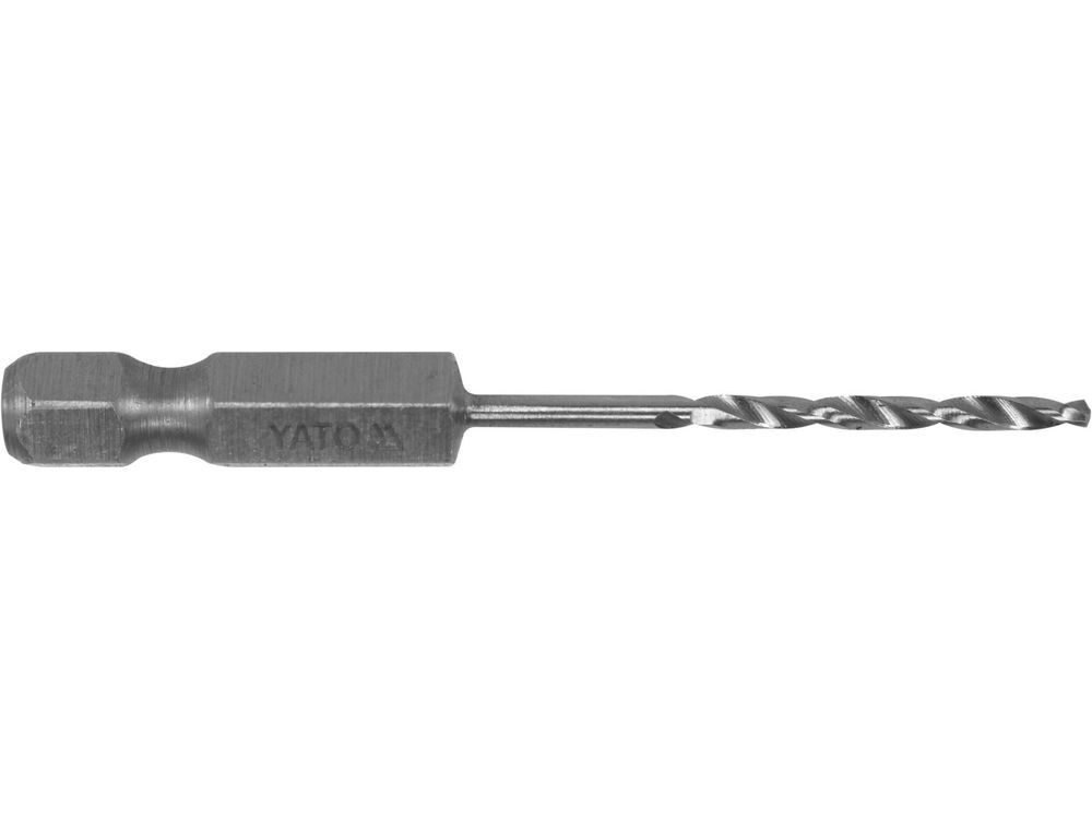მეტალის ბურღის პირი YATO YT-44861, 2.0 მმ – HEX ექვსკუთხა დაბოლოებით ზუსტი და გამძლე ბურღვისთვის ლითონზე სურათი