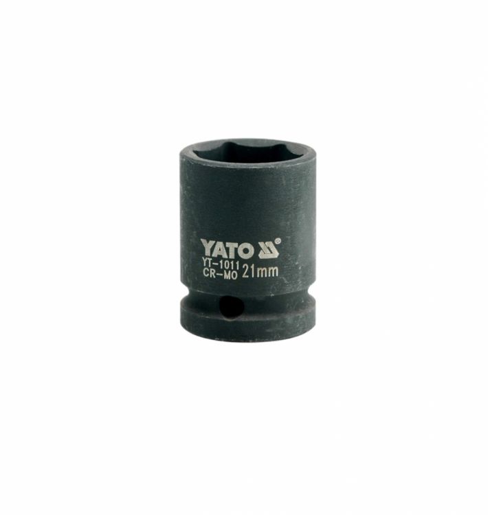 თავაკი ქანჩის მოსახსნელი YATO YT-1011, 1/2" 21 მმ (შავი) – გამძლე და მძლავრი ინსტრუმენტი რთულად მოსახსნელი ქანჩებისთვის სურათი