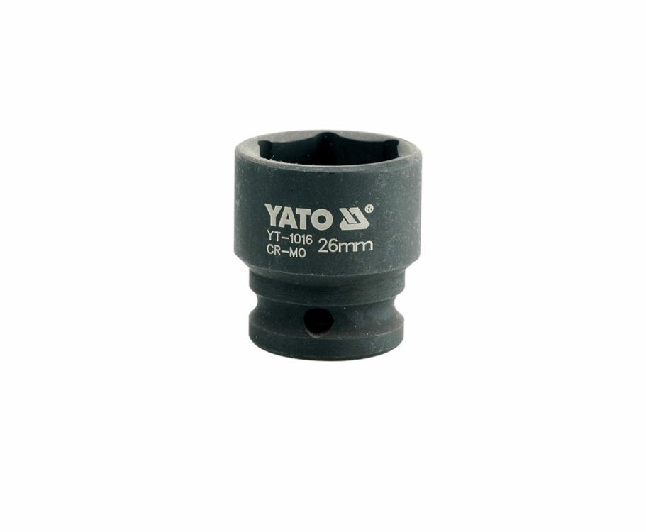 თავაკი ქანჩის მოსახსნელი YATO YT-1016, 1/2" 26 მმ (შავი) – Heavy-duty ინსტრუმენტი მჭიდროდ გამკაცრებული ან დაზიანებული ქანჩებისთვის სურათი
