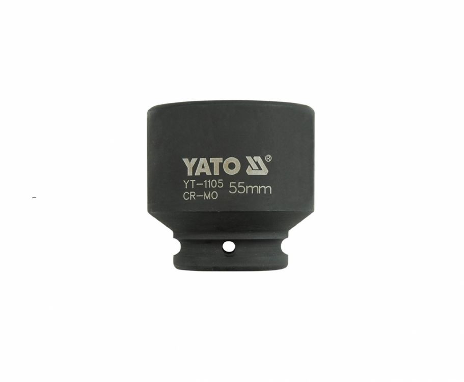თავაკი YATO YT-1105, შავი, 3/4" 55 მმ – ექსტრემალური დატვირთვისთვის შექმნილი ინდუსტრიული თავაკი სურათი